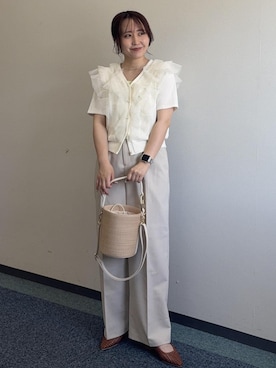 harukaさん（レディース・155cm）の夏コーディネート