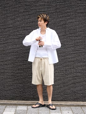 「Eddie Bauer（エディーバウアー）のアイテム」を使った、eddiebauerofficialさん（メンズ・171cm）の夏コーディネート