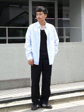 「Eddie Bauer（エディーバウアー）のアイテム（パンツ）」を使った、eddiebauerofficialさん（メンズ・171cm）の秋コーディネート