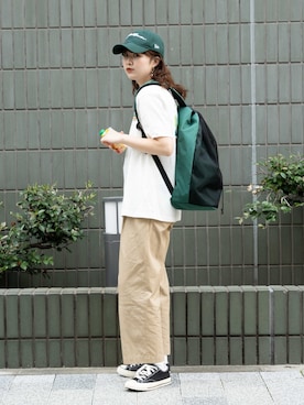 「Eddie Bauer（エディーバウアー）のアイテム（帽子）」を使った、eddiebauerofficialさん（レディース・168cm）の春コーディネート