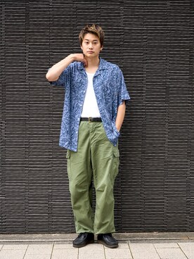 「Eddie Bauer（エディーバウアー）のアイテム」を使った、eddiebauerofficialさん（メンズ・171cm）の夏コーディネート