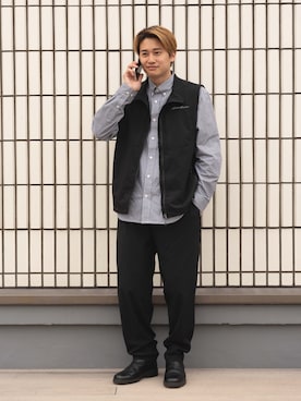 「Eddie Bauer（エディーバウアー）のアイテム（ベスト）」を使った、eddiebauerofficialさん（メンズ・171cm）の春コーディネート
