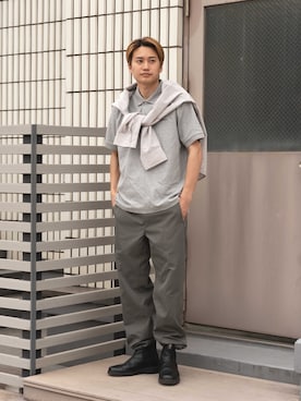 「Eddie Bauer（エディーバウアー）のアイテム」を使った、eddiebauerofficialさん（メンズ・171cm）の春コーディネート