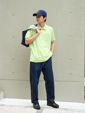 「Eddie Bauer（エディーバウアー）のアイテム（帽子）」を使った、eddiebauerofficialさん（メンズ・171cm）の夏コーディネート