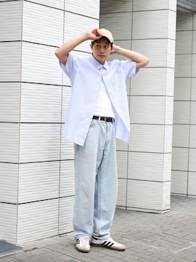「Eddie Bauer（エディーバウアー）のアイテム（帽子）」を使った、eddiebauerofficialさん（メンズ・171cm）の夏コーディネート