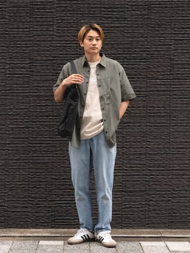 「Eddie Bauer（エディーバウアー）のアイテム（バッグ）」を使った、eddiebauerofficialさん（メンズ・171cm）の春コーディネート