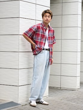 「Eddie Bauer（エディーバウアー）のアイテム」を使った、eddiebauerofficialさん（メンズ・171cm）の夏コーディネート