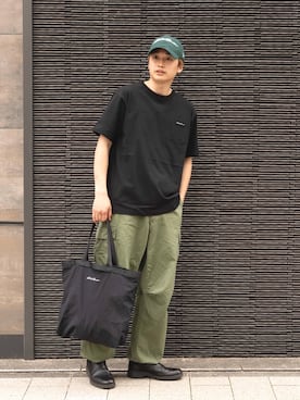 「Eddie Bauer（エディーバウアー）のアイテム（帽子）」を使った、eddiebauerofficialさん（メンズ・171cm）の春コーディネート
