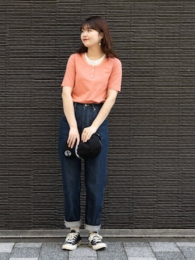 「Eddie Bauer（エディーバウアー）のアイテム（帽子）」を使った、eddiebauerofficialさん（レディース・168cm）の春コーディネート