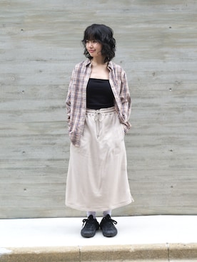 「Eddie Bauer（エディーバウアー）のアイテム」を使った、eddiebauerofficialさん（レディース・152cm）の秋コーディネート