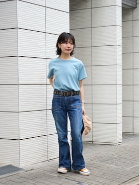「Eddie Bauer（エディーバウアー）のアイテム（帽子）」を使った、eddiebauerofficialさん（レディース・152cm）の夏コーディネート