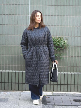「Eddie Bauer（エディーバウアー）のアイテム（ジャケット/アウター）」を使った、eddiebauerofficialさん（レディース・159cm）の冬コーディネート