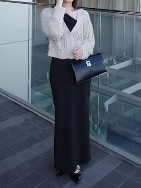 「EVOL（イーボル）のアイテム（パンプス）」を使った、yuiさん（レディース・157cm）の秋コーディネート