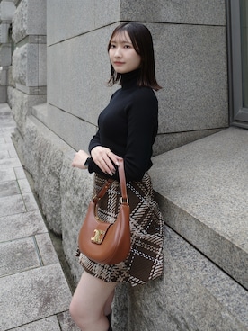 「earth music&ecology（アースミュージックアンドエコロジー）のアイテム」を使った、yuiさん（レディース・157cm）の秋コーディネート