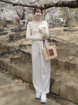 「ORiental TRaffic（オリエンタルトラフィック）のアイテム」を使った、yuiさん（レディース・157cm）の春コーディネート