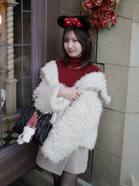 「アイテム（その他アウター）」を使った、yuiさん（レディース・157cm）の秋コーディネート