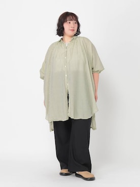 「studio CLIP（スタディオクリップ）のアイテム（ワンピース/ドレス）」を使った、ももこ*.。さん（レディース・158cm）の春コーディネート