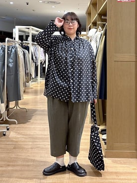 「studio CLIP（スタディオクリップ）のアイテム（バッグ）」を使った、ももこ*.。さん（レディース・158cm）の春コーディネート