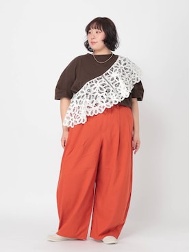 「studio CLIP（スタディオクリップ）のアイテム」を使った、ももこ*.。さん（レディース・158cm）の春コーディネート