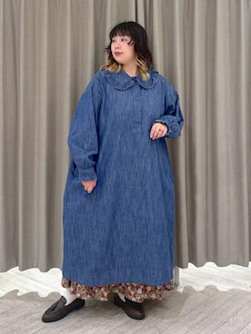 「アイテム（ワンピース/ドレス）」を使った、ももこ*.。さん（レディース・158cm・20代）の秋コーディネート