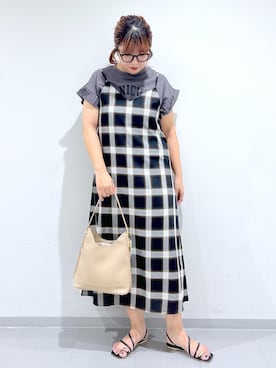 「ストレート」｜shirakiiさん（レディース・165cm）の夏コーディネート