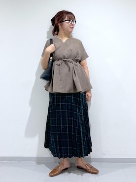 shirakiiさん（レディース・165cm）の秋コーディネート