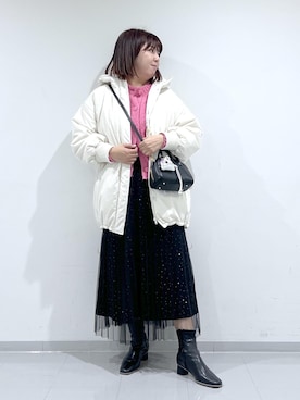 shirakiiさん（レディース・165cm）の冬コーディネート