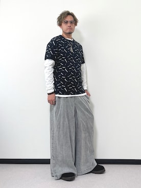 「スカンツ」｜まださん（メンズ・167cm）の秋コーディネート