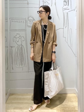 miyajiさん（レディース・157cm）の夏コーディネート