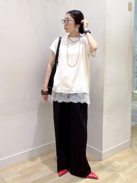 miyajiさん(レディース・157cm)の夏コーディネート