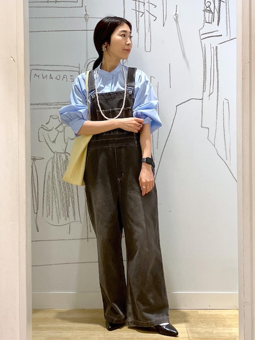 セール】デニムオーバーオール（サロペット/オーバーオール）｜ROPE