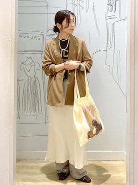 miyajiさん(レディース・157cm)の春コーディネート
