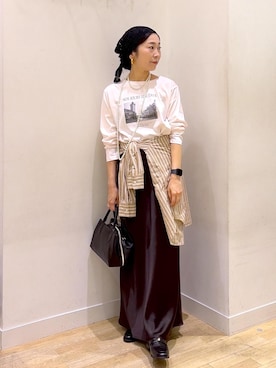 miyajiさん(レディース・157cm)の秋コーディネート