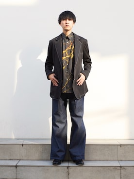 「sulvam」｜koushiさん（メンズ・178cm）の冬コーディネート