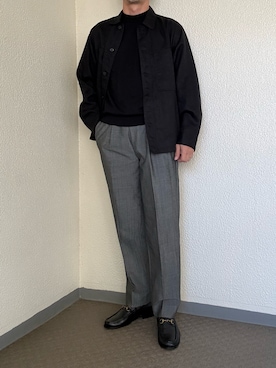 「UNIVERSAL LANGUAGE(ユニバーサルランゲージ)のアイテム」を使った、ゴンさん(メンズ・178cm)の秋コーディネート