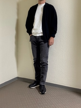 「NANO universe（ナノユニバース）のアイテム」を使った、ゴンさん（メンズ・178cm）の秋コーディネート