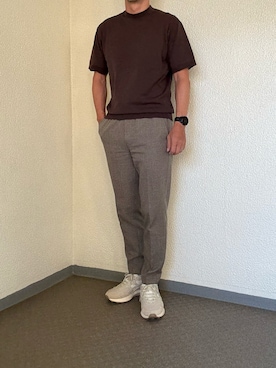 「アイテム（ニット/セーター）」を使った、ゴンさん（メンズ・178cm）の夏コーディネート