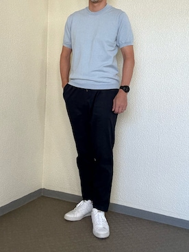 「アイテム（シューズ）」を使った、ゴンさん（メンズ・178cm）の夏コーディネート