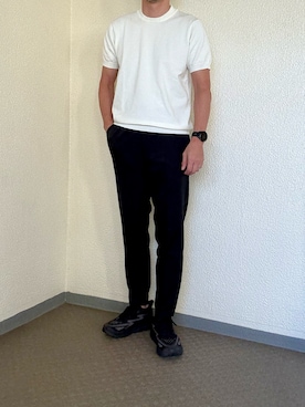 「アイテム（ニット/セーター）」を使った、ゴンさん（メンズ・178cm）の夏コーディネート