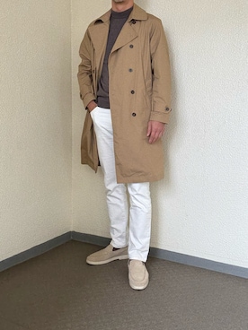 「NANO universe（ナノユニバース）のアイテム」を使った、ゴンさん（メンズ・178cm）の秋コーディネート