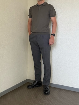 「Paraboot（パラブーツ）のアイテム」を使った、ゴンさん（メンズ・178cm）の秋コーディネート