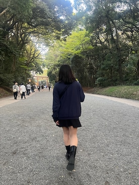 「by muni:r（バイ ムニール）のアイテム」を使った、75krskさん（レディース・159cm）の夏コーディネート