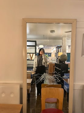 「H&M」｜75krskさん（レディース・158cm）の秋コーディネート