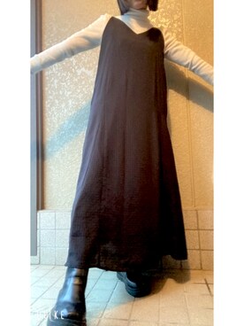 「GRL」｜「アイテム（オールインワン・サロペット）」を使った、meeeeee531531さん（レディース・152cm）の春コーディネート