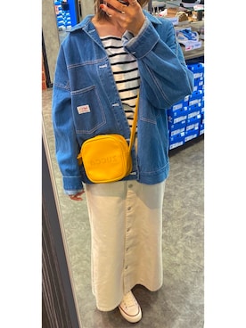 「SMITH'S（スミス）のアイテム（ジャケット/アウター）」を使った、meeeeee531531さん（レディース・152cm）の春コーディネート