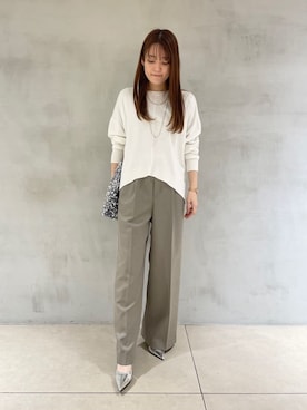 「cloenc（クロエンス）のアイテム」を使った、yさん（レディース・153cm）の冬コーディネート