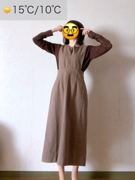 「ZIP FIVE（ジップファイブ）のアイテム（MA-1）」を使った、わかめごはん（道民）さん（レディース・153cm）の春コーディネート