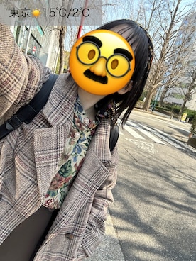 「SpRay（スプレイ）のアイテム（ジャケット/アウター）」を使った、わかめごはん（道民）さん（レディース・153cm）の冬コーディネート