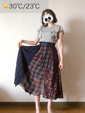 わかめごはん（道民）さん（レディース・153cm）の夏コーディネート