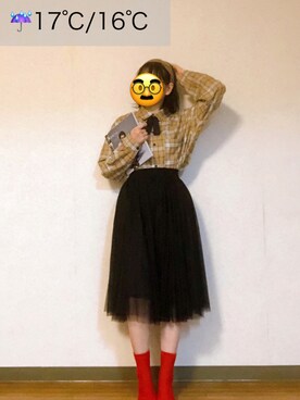 わかめごはん（道民）さん（レディース・153cm）の秋コーディネート